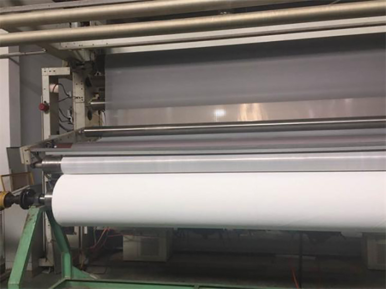 绍兴诸暨某工厂做婚纱用的丝网布出现苍蝇头（没有找对网布厂家）